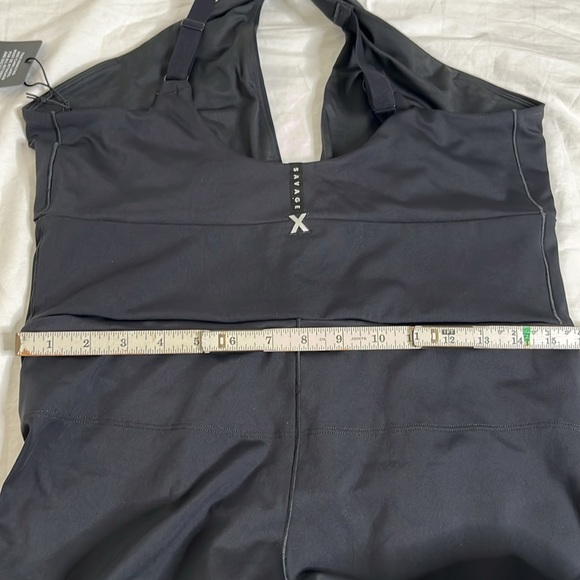 Savage x Fenty Hotline Jumpsuit Black Caviar Women's 2X Athleisure Rihanna  NWT - Picture 14 of 16